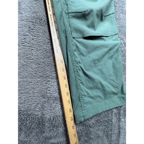 Duluth Trading Co Overalls Womens Sx31 Fir Green Ripstop Heirloom Gardening Bibs - Picture 12 of 13